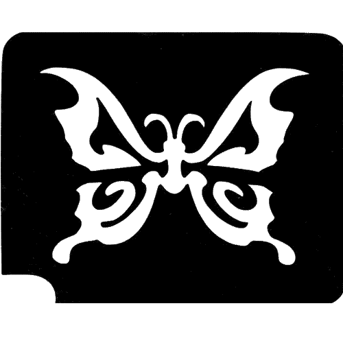 Tattooschablone Falter/Butterfly 6x4,7cm