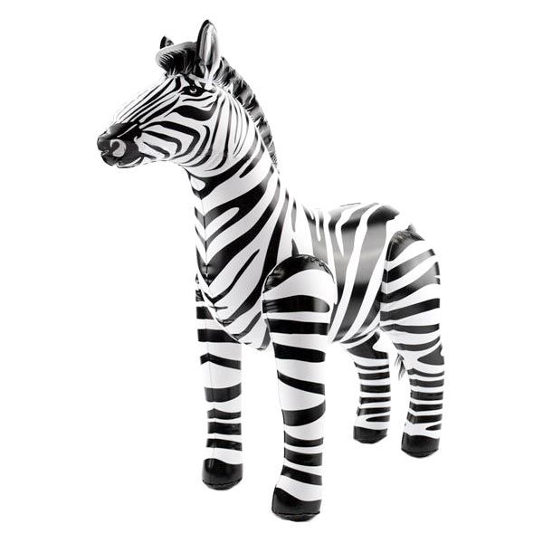 Aufblasbares Zebra, 55cm x 60cm