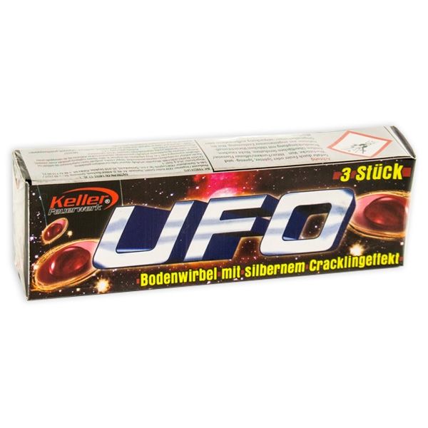 Ufo, Bodenwirbel, 3er Schachtel