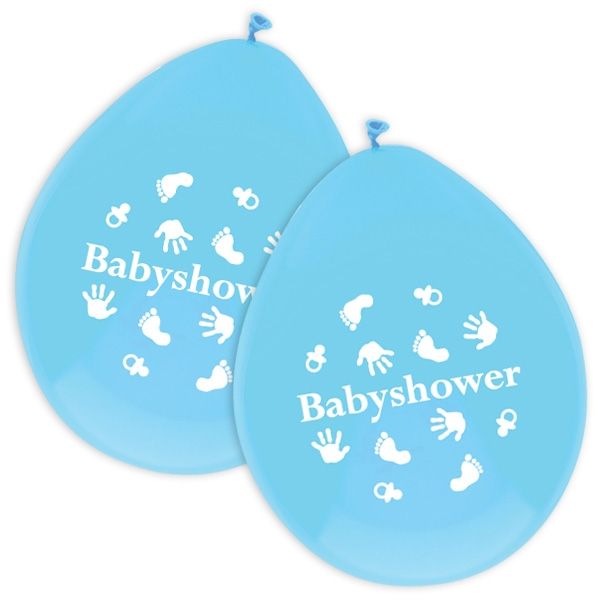 Latexballons Baby Shower, Boy, 6er, 30cm