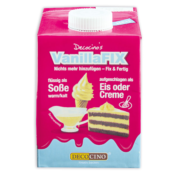 VanillaFIX, Dessertsoße zum Aufschlagen