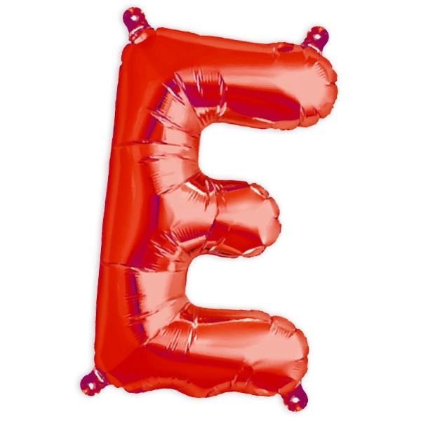Folienballon Buchstabe E, Mini, 41cm