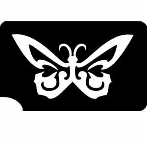 Tattooschablone Schmetterl.bild7,3x4,7cm