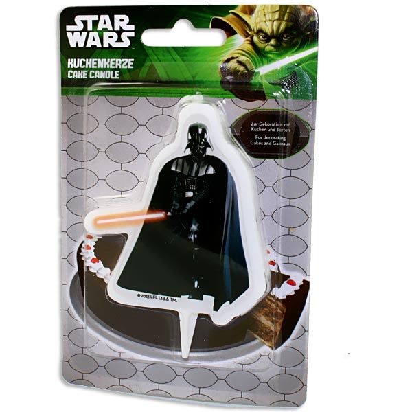 Kerze Figur Darth Vader, 10×6,5×1cm