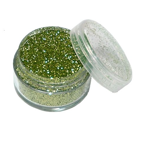 Glitter Apfelgrün metallic in 5ml Dose