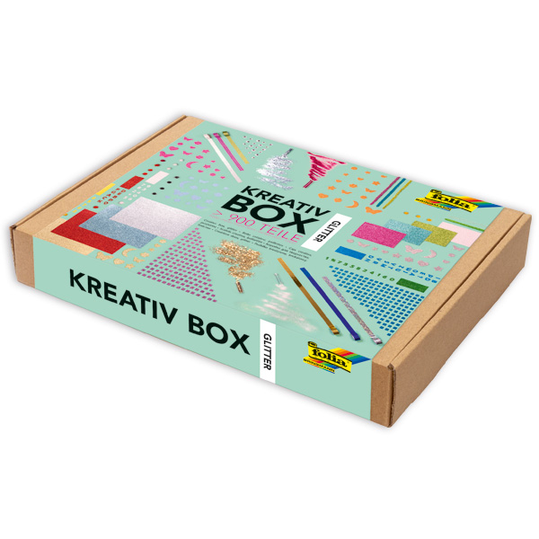 Kreativ Box "Glitter Mix", über 900 Teile