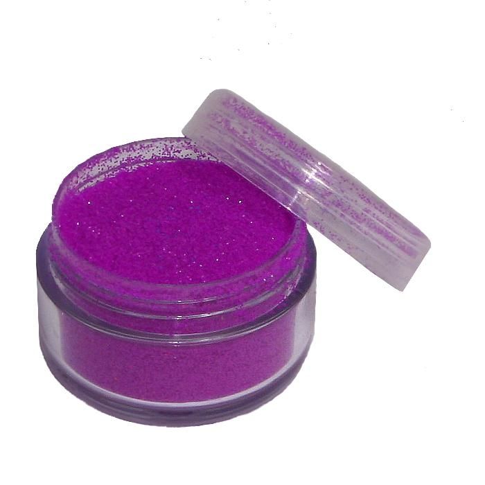 Glitter Neon-Lila in 5 ml Dose
