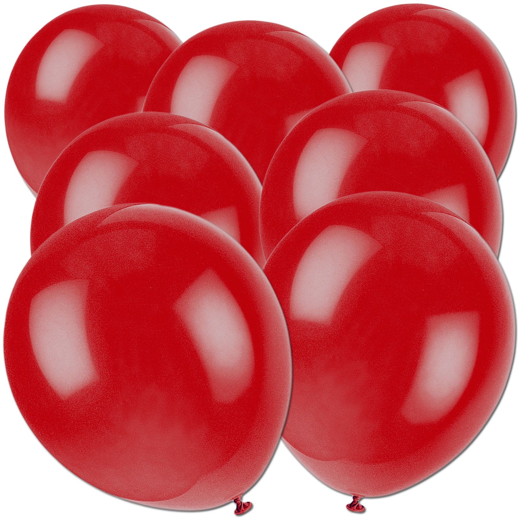 Latexballons dunkelrot 50er, 30,4 cm