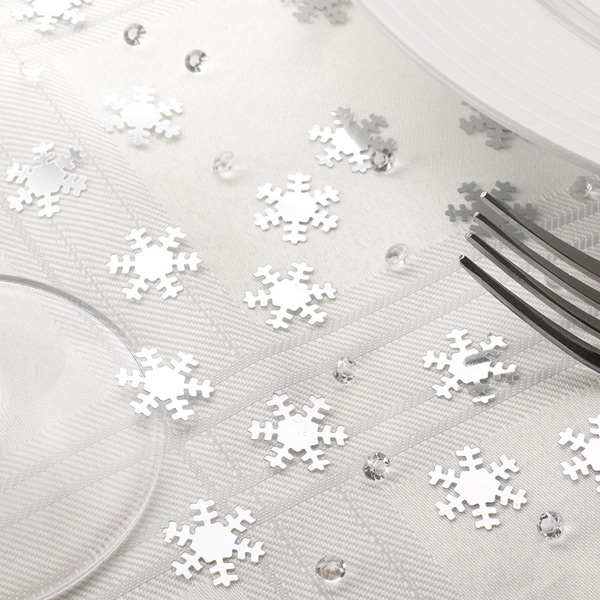 Snowflake Confetti&Chrystals